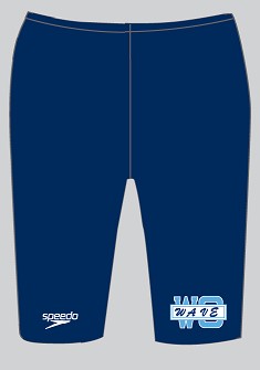  West Orange Wave - SPEEDO Male Solid Endurance+ Jammer Swimsuit -Youth(West Orange Wave Speedo Male Solid Endurance Jammer Swimsuit Youth)