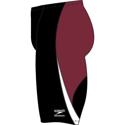  Teamportal_SPEEDO Edge Splice Jammer(Speedo Mens Standard Swimsuit Jammer Endurance Splice Team Colors Edge Black Red 26)