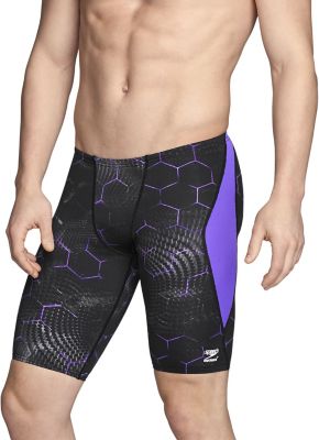  SPEEDO Men's Emerging Force Jammer Swimsuit(Speedo Vapor Flame Jammer)