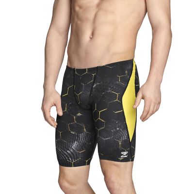  SPEEDO Men's Emerging Force Jammer Swimsuit(Speedo Vapor Flame Jammer)
