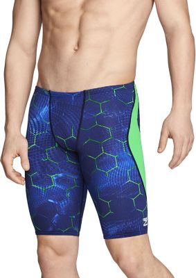  SPEEDO Men's Emerging Force Jammer Swimsuit(Speedo Vapor Flame Jammer)