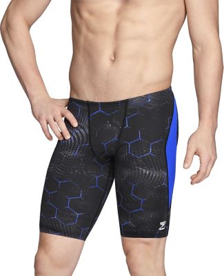  SPEEDO Men's Emerging Force Jammer Swimsuit(Speedo Vapor Flame Jammer)
