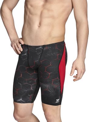  SPEEDO Men's Emerging Force Jammer Swimsuit(Speedo Vapor Flame Jammer)