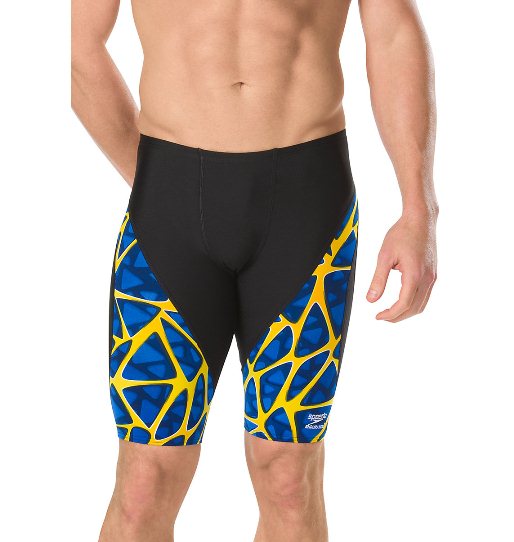  SPEEDO Endurance+ Men's Caged Out Jammer Swimsuit(Speedo Endurance Mens Caged Out Jammer Swimsuit 1)