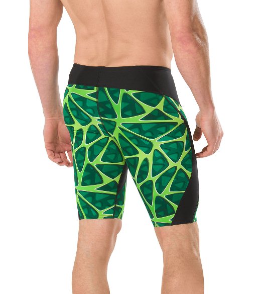  SPEEDO Endurance+ Men's Caged Out Jammer Swimsuit(Speedo Endurance Mens Caged Out Jammer Swimsuit 1)