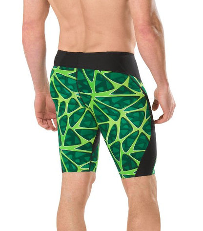 SPEEDO Endurance+ Men's Caged Out Jammer Swimsuit(Speedo Endurance Mens Caged Out Jammer Swimsuit 1)