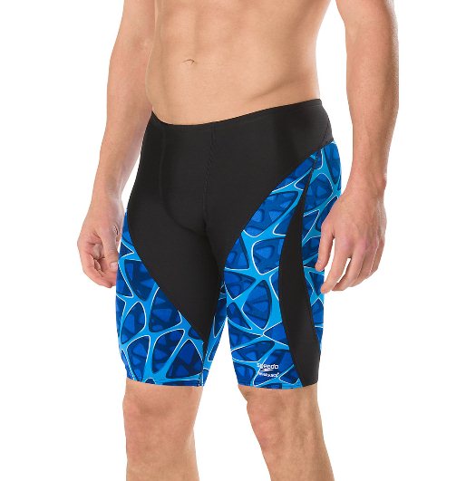  SPEEDO Endurance+ Men's Caged Out Jammer Swimsuit(Speedo Endurance Mens Caged Out Jammer Swimsuit 1)