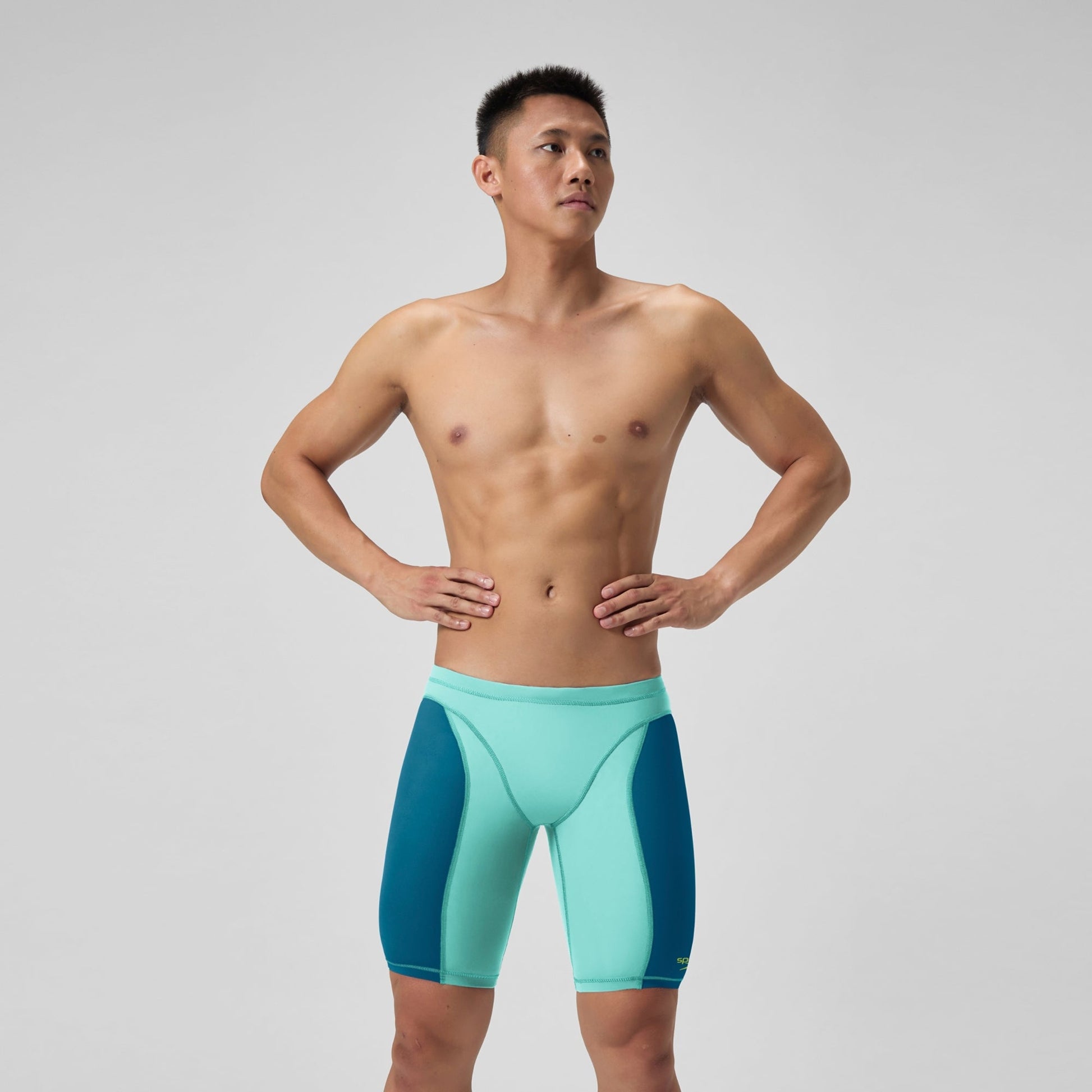 SPEEDO Men's Solid Vanquisher Jammer(Speedo Solid Vanquisher Kneeskin)