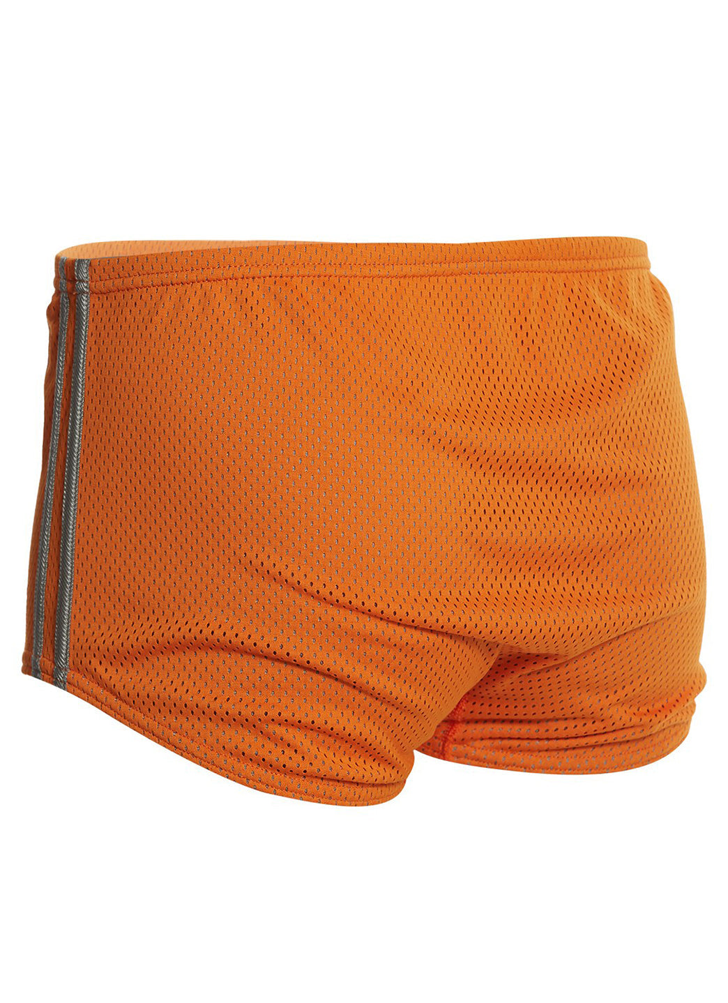 Speedo Solid Poly Mesh Square Leg Swimsuit