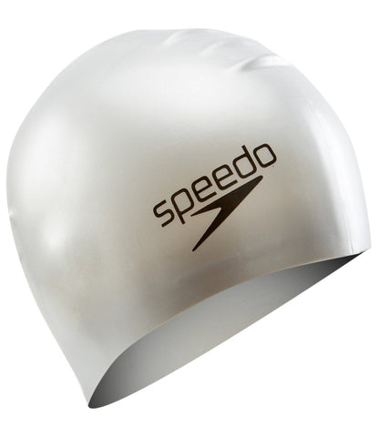  Speedo Long Hair Silicone Swim Cap