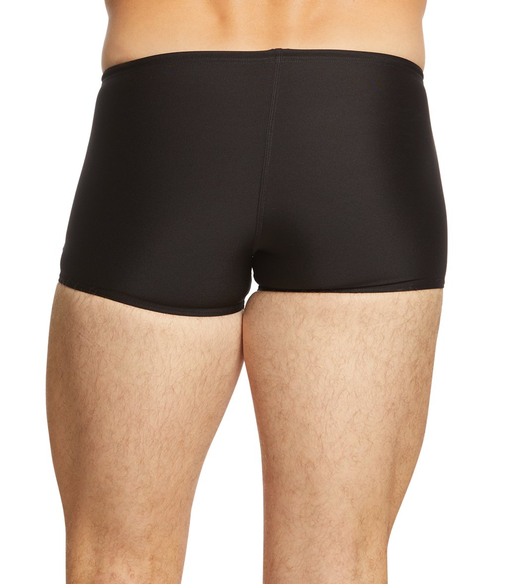  Speedo Men's Solid Endurance+ Square Leg Swimsuit
