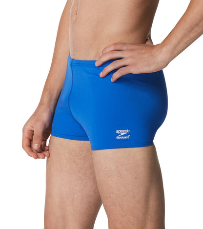  Speedo Men's Solid Endurance+ Square Leg Swimsuit