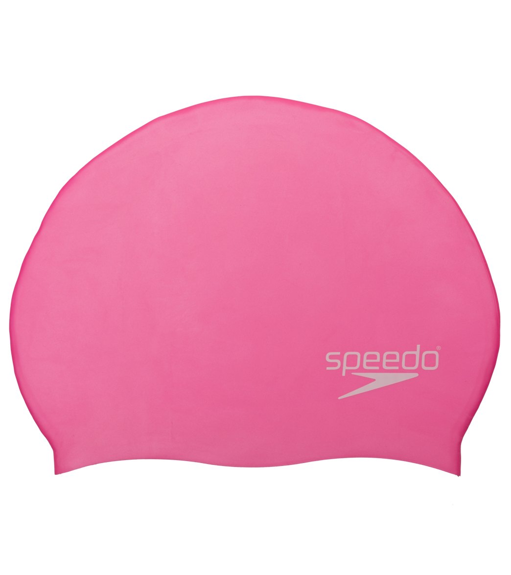  Speedo Elastomeric Solid Silicone Swim Cap
