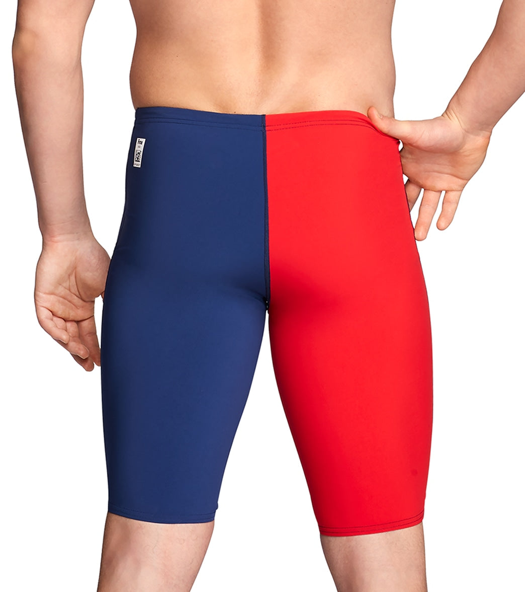  Speedo Men's LZR Racer Pro Jammer With Contrast Leg Tech Suit Swimsuit