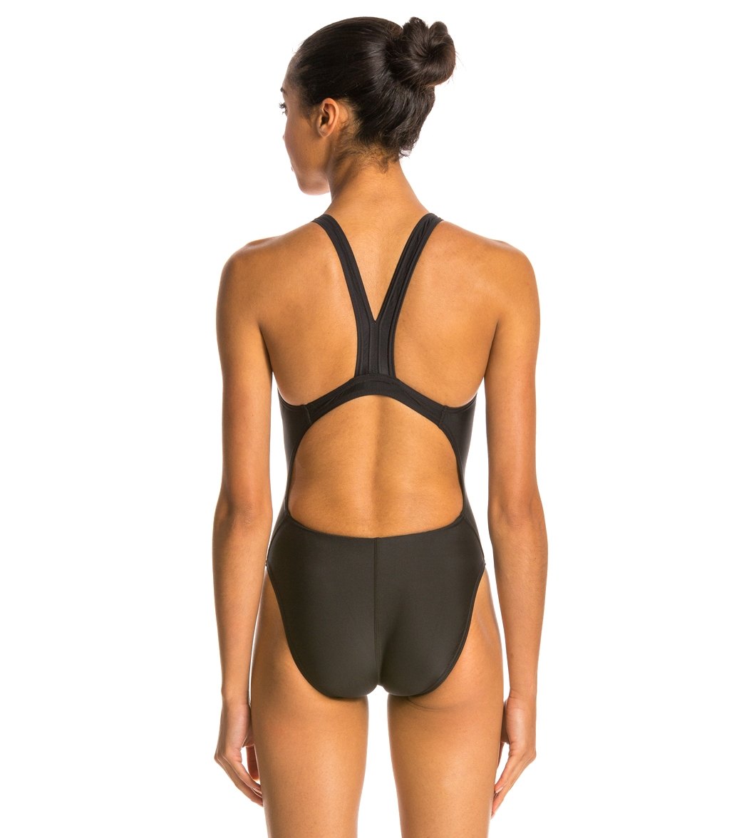  Speedo Women's PowerFLEX Eco Solid Super Pro One Piece Swimsuit