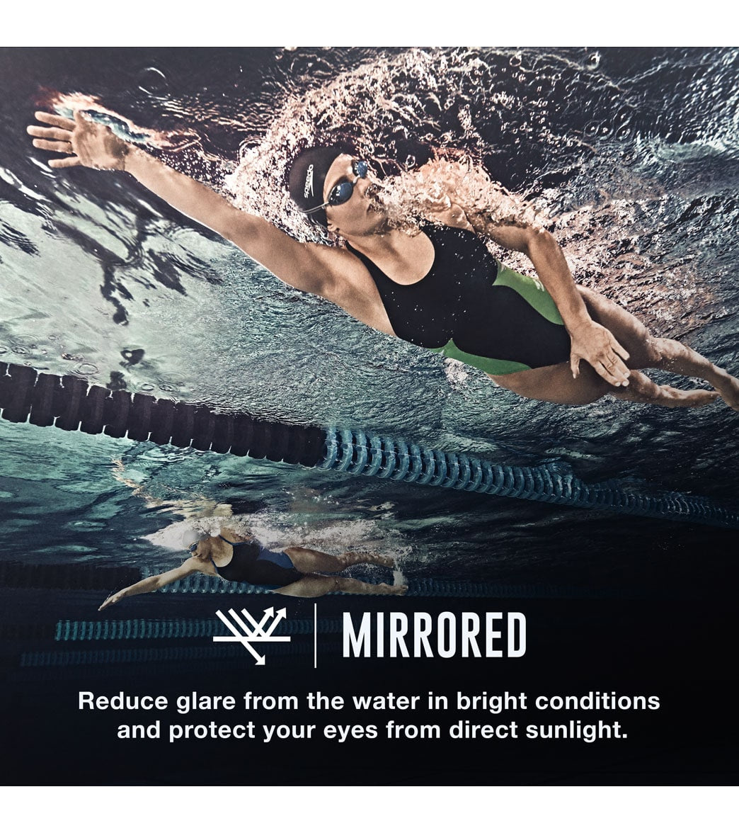  Speedo Women's Vanquisher 2.0 Mirrored Goggle