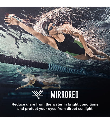  Speedo Women's Vanquisher 2.0 Mirrored Goggle