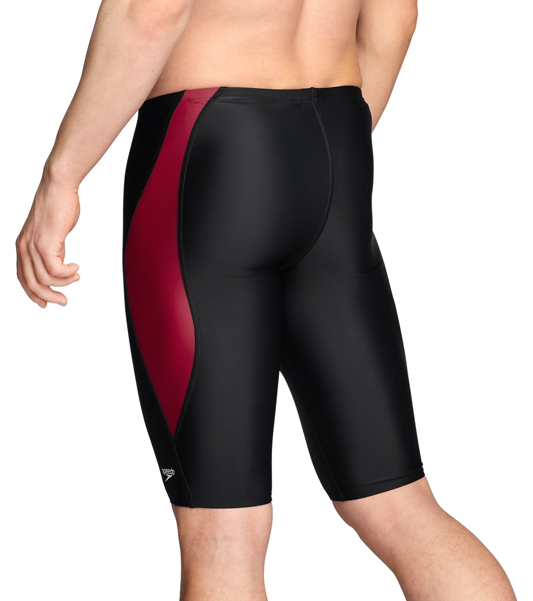  Speedo Men's Powerflex Eco Tone Setter Jammer Swimsuit