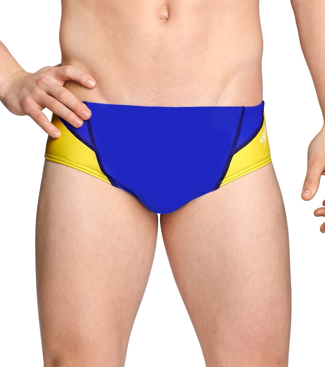  Speedo Men's Powerflex Eco Tone Setter Brief Swimsuit
