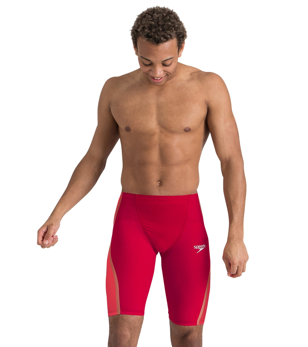  Speedo Men's LZR Pure Intent High Waist Jammer Tech Suit Swimsuit