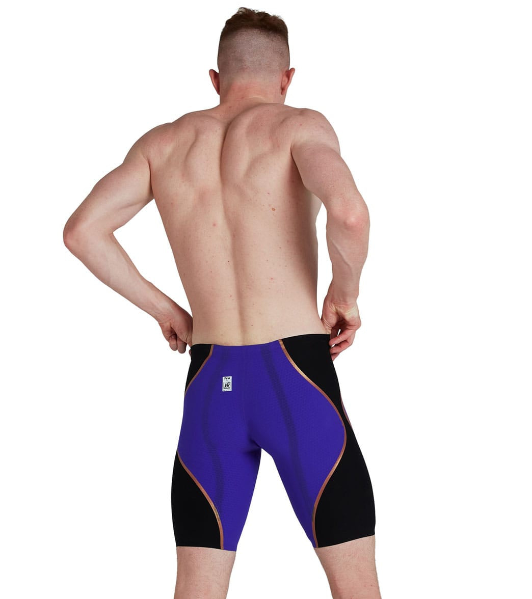  Speedo Men's LZR Pure Intent High Waist Jammer Tech Suit Swimsuit