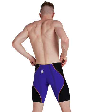  Speedo Men's LZR Pure Intent High Waist Jammer Tech Suit Swimsuit