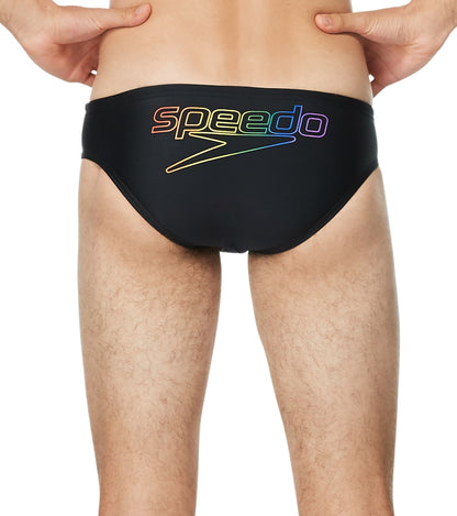  Speedo Pride Men's Graphic One Brief Swimsuit