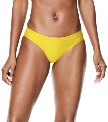  Speedo Pride Women's Solid Cheeky Hipster Bikini Bottom