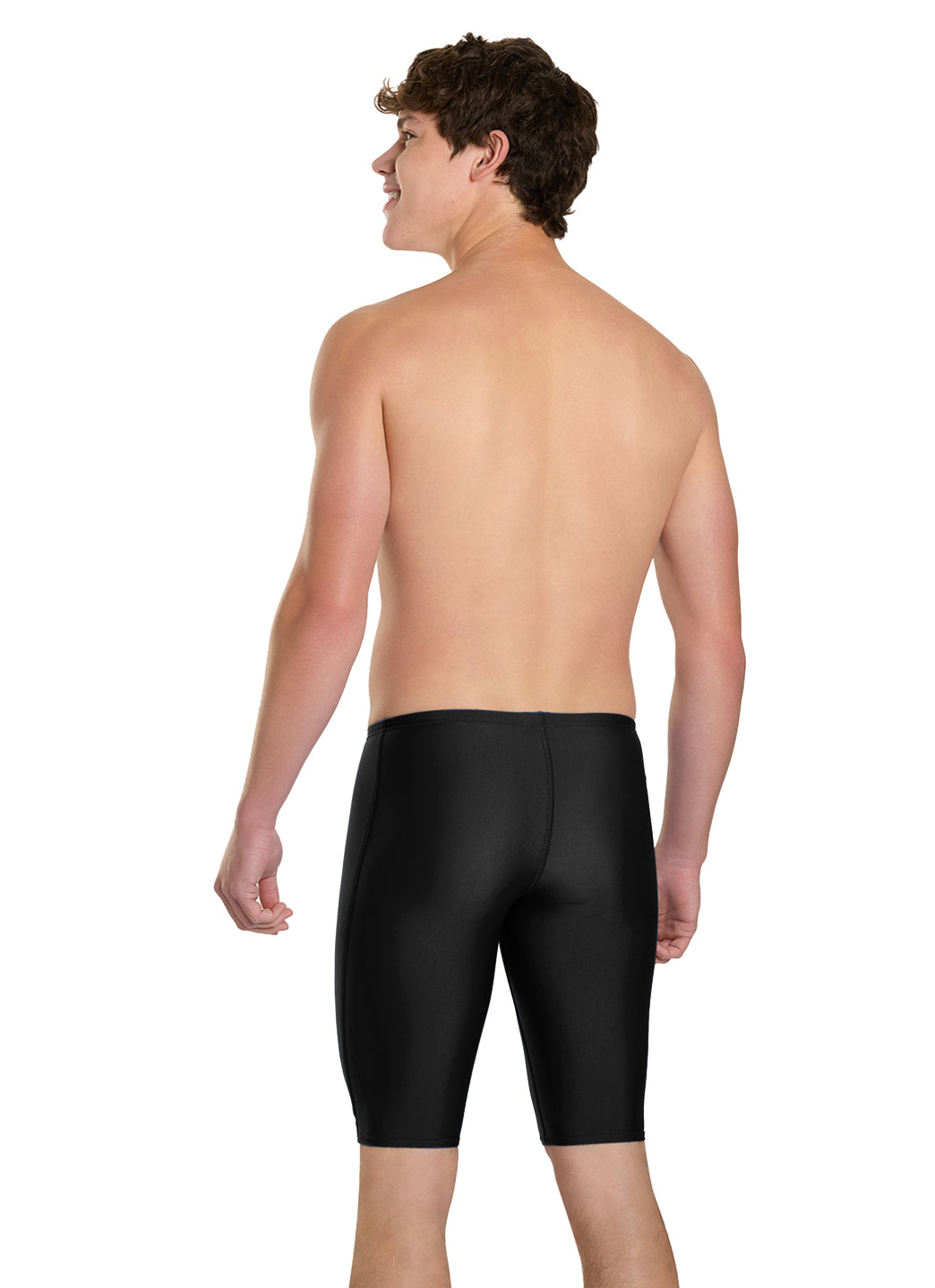  Speedo Men's Eco Pro LT Solid Jammer Swimsuit