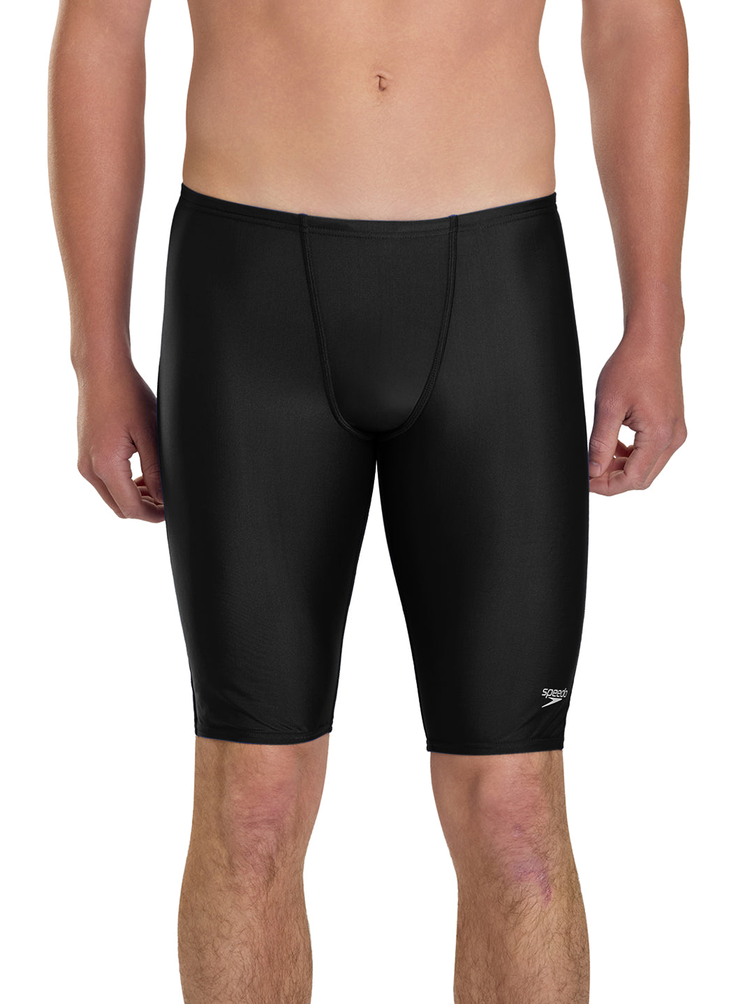  Speedo Men's Eco Pro LT Solid Jammer Swimsuit