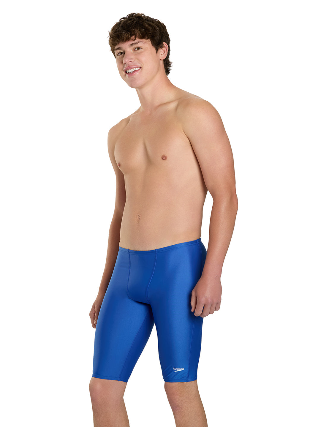  Speedo Men's Eco Pro LT Solid Jammer Swimsuit