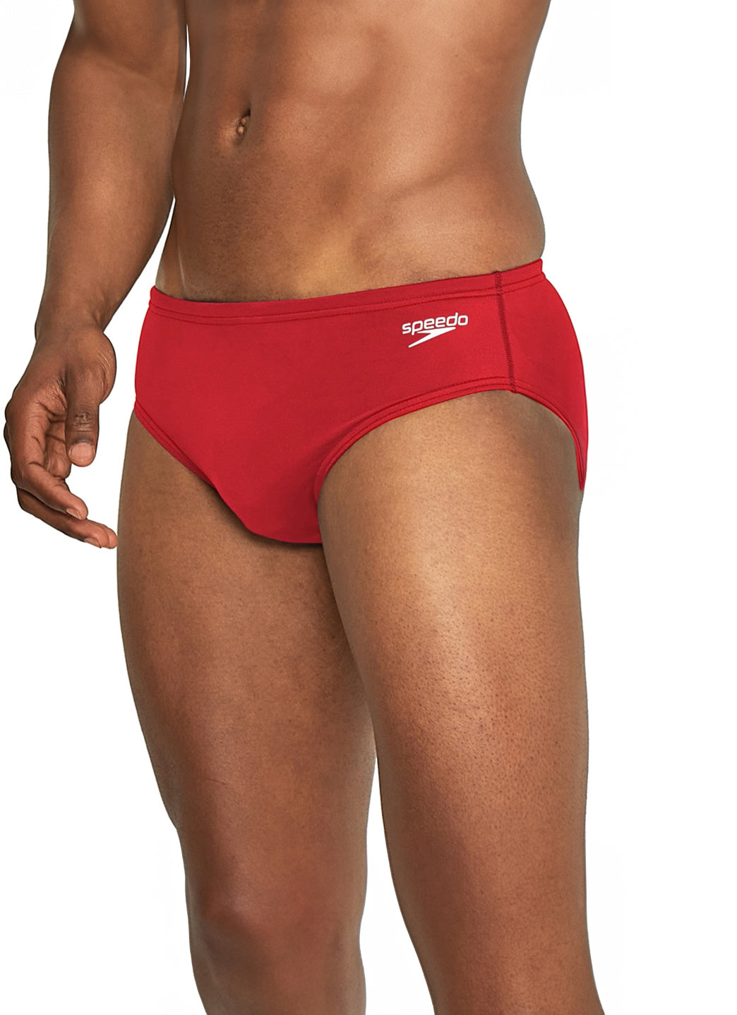  Speedo Men's Eco Pro LT Solid Brief Swimsuit