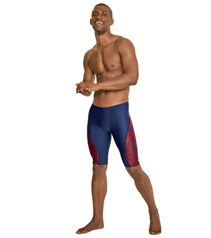  Speedo Men's Race Maze Jammer Swimsuit