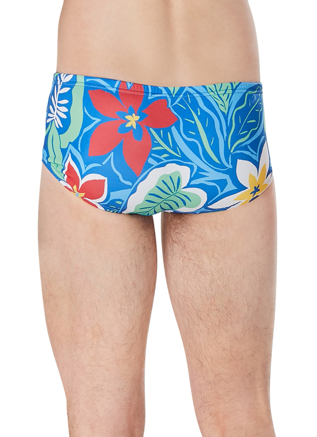  Speedo Vibe Men's Printed Euro Brief Swimsuit