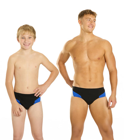  Speedo Men's Edge Splice Brief Swimsuit