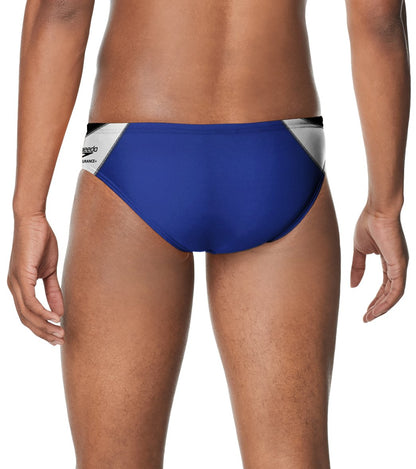  Speedo Men's Edge Splice Brief Swimsuit