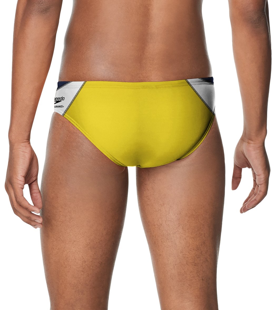 Speedo Men's Edge Splice Brief Swimsuit