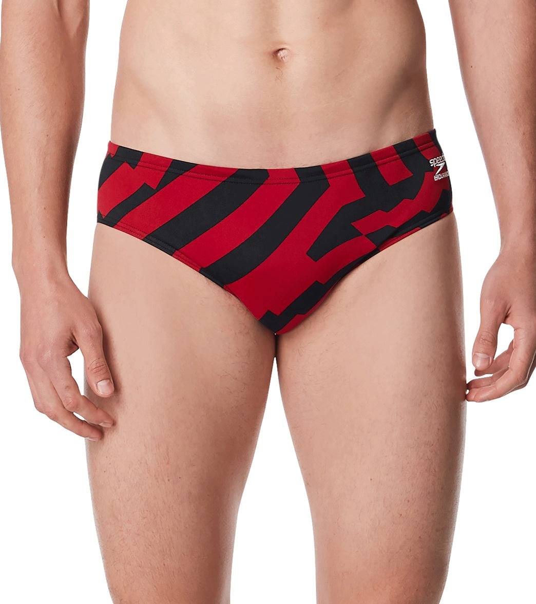  Speedo Men's Vortex Maze Brief Swimsuit