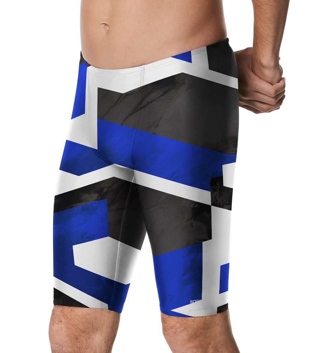  Speedo Men's Glimmer Jammer Swimsuit