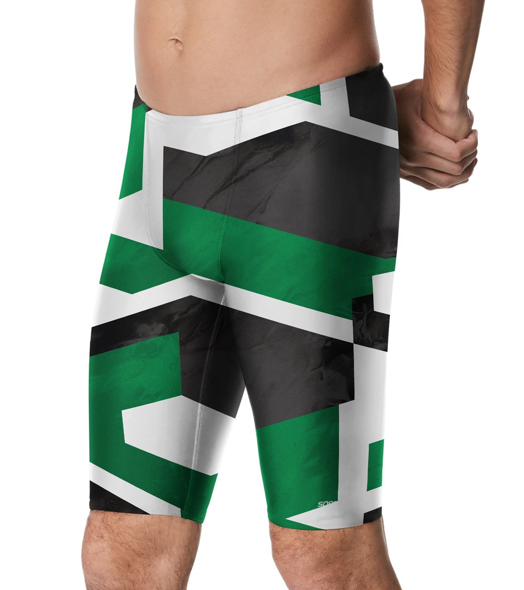  Speedo Men's Glimmer Jammer Swimsuit