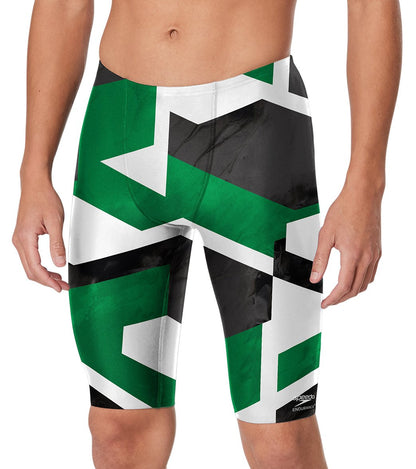  Speedo Men's Glimmer Jammer Swimsuit