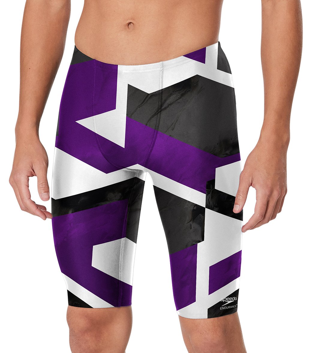  Speedo Men's Glimmer Jammer Swimsuit