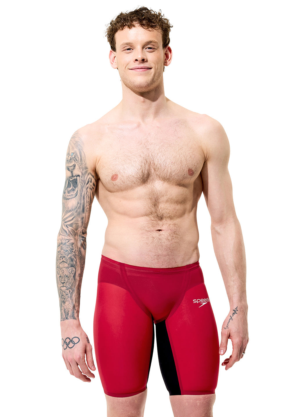  Speedo Men's LZR Valor 2.0 Jammer Tech Suit Swimsuit