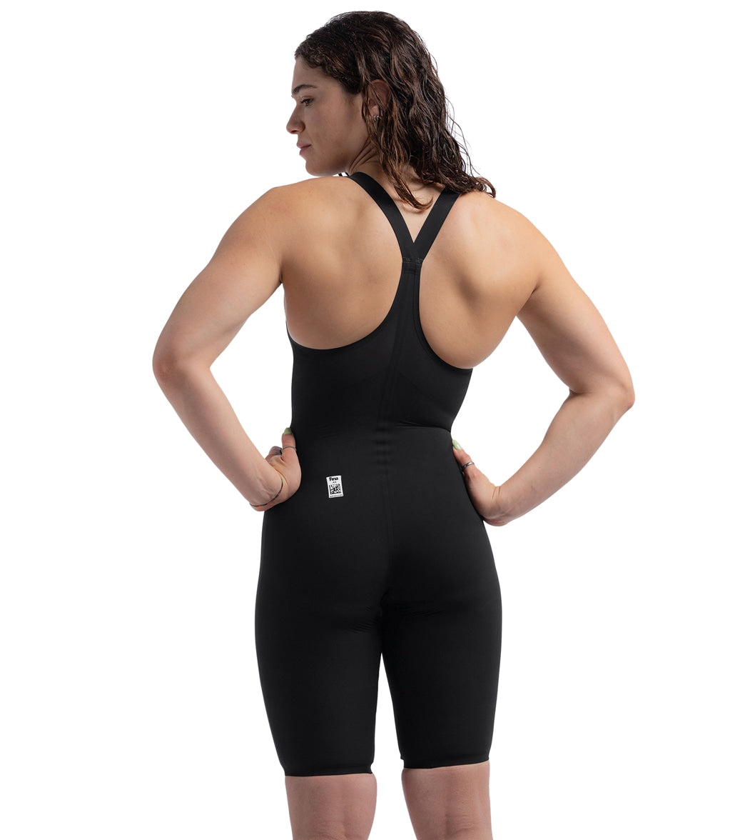  Speedo Women's LZR Valor 2.0 Closed Back Kneeskin Tech Suit Swimsuit