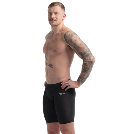  Speedo Men's LZR Valor 2.0 High Waist Jammer Tech Suit Swimsuit