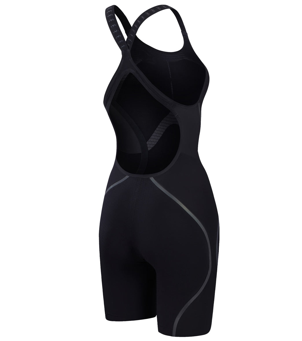  Speedo Women's LZR Intent 2.0 Open Back Kneeskin Tech Suit Swimsuit