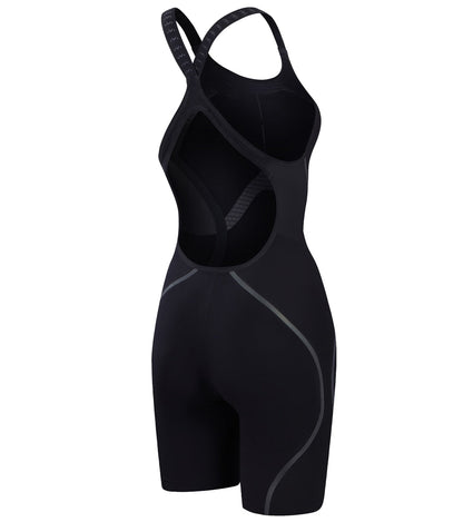  Speedo Women's LZR Intent 2.0 Open Back Kneeskin Tech Suit Swimsuit