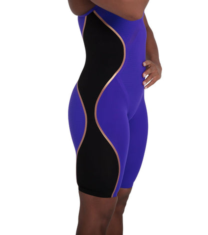  Speedo Women's Fastskin LZR Pure Intent Closed Back Kneeskin Tech Suit Swimsuit