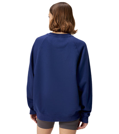  Speedo Unisex Fleece Crew Neck Long Sleeve Pullover Shirt