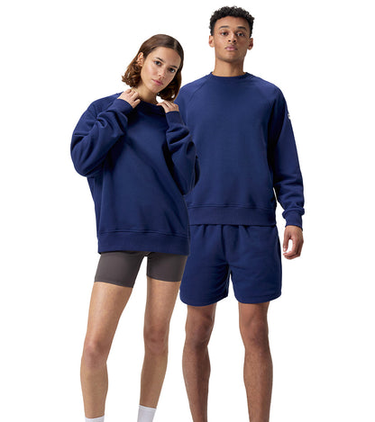  Speedo Unisex Fleece Crew Neck Long Sleeve Pullover Shirt